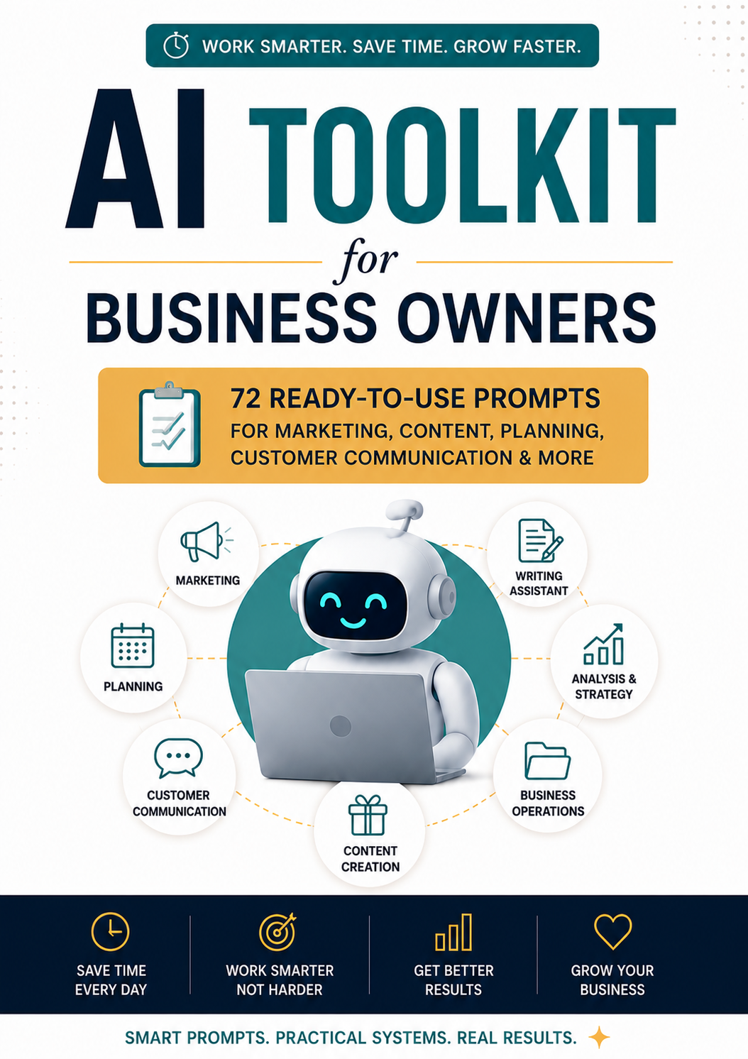 The Ultimate AI Business Playbook: 72 Ready-To-Use Prompts